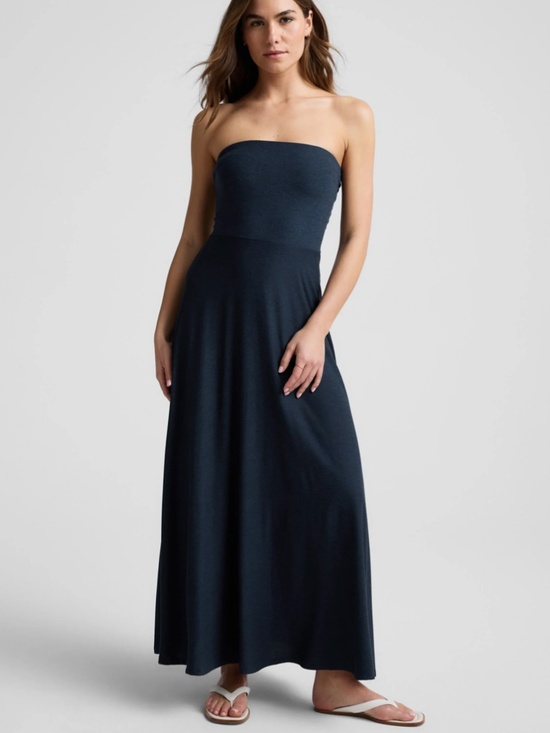 Beyond Yoga Dresses & Skirts - Featherweight Strapless Maxi Dress